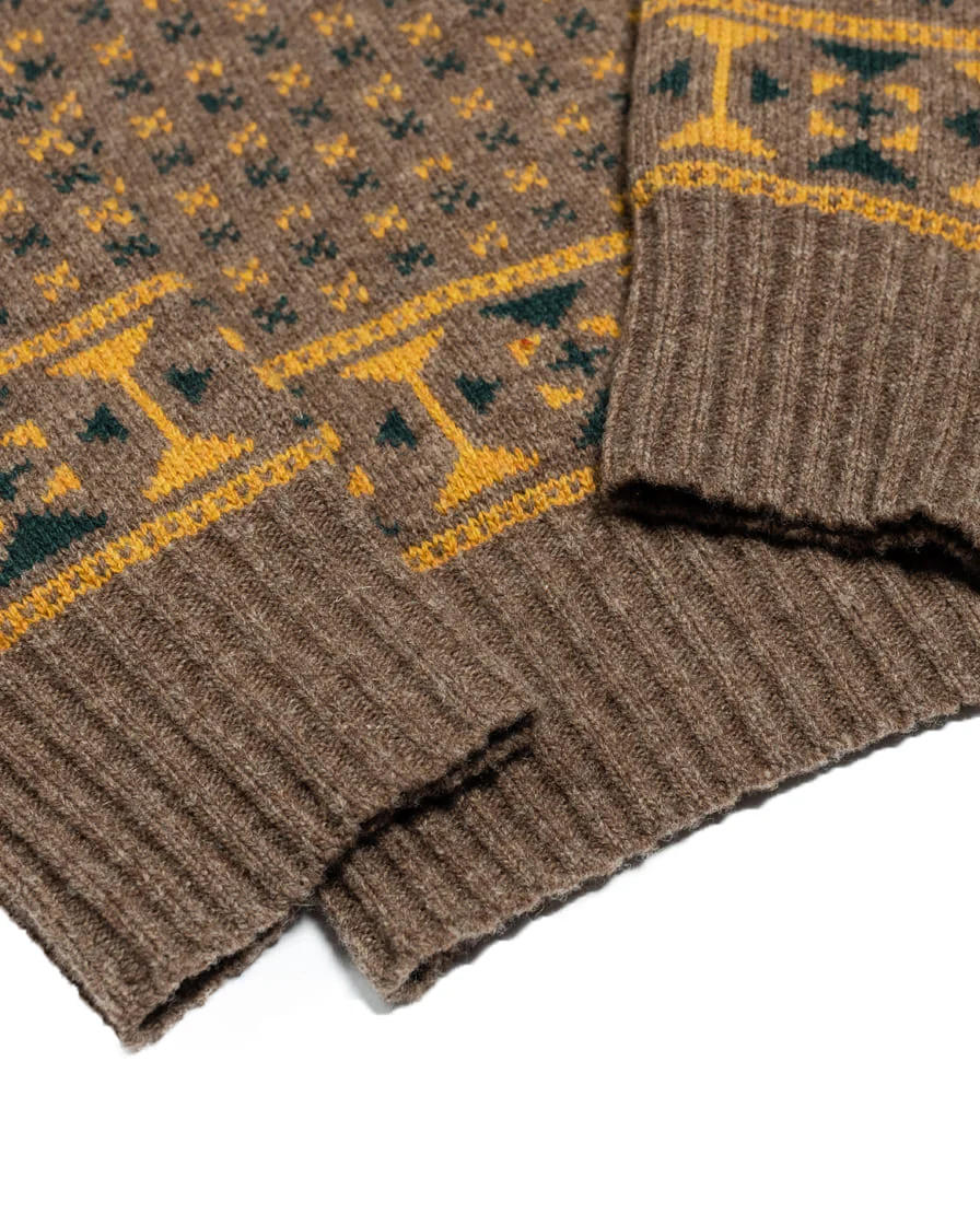 Shawl Collar Jumper Camel - Image 5