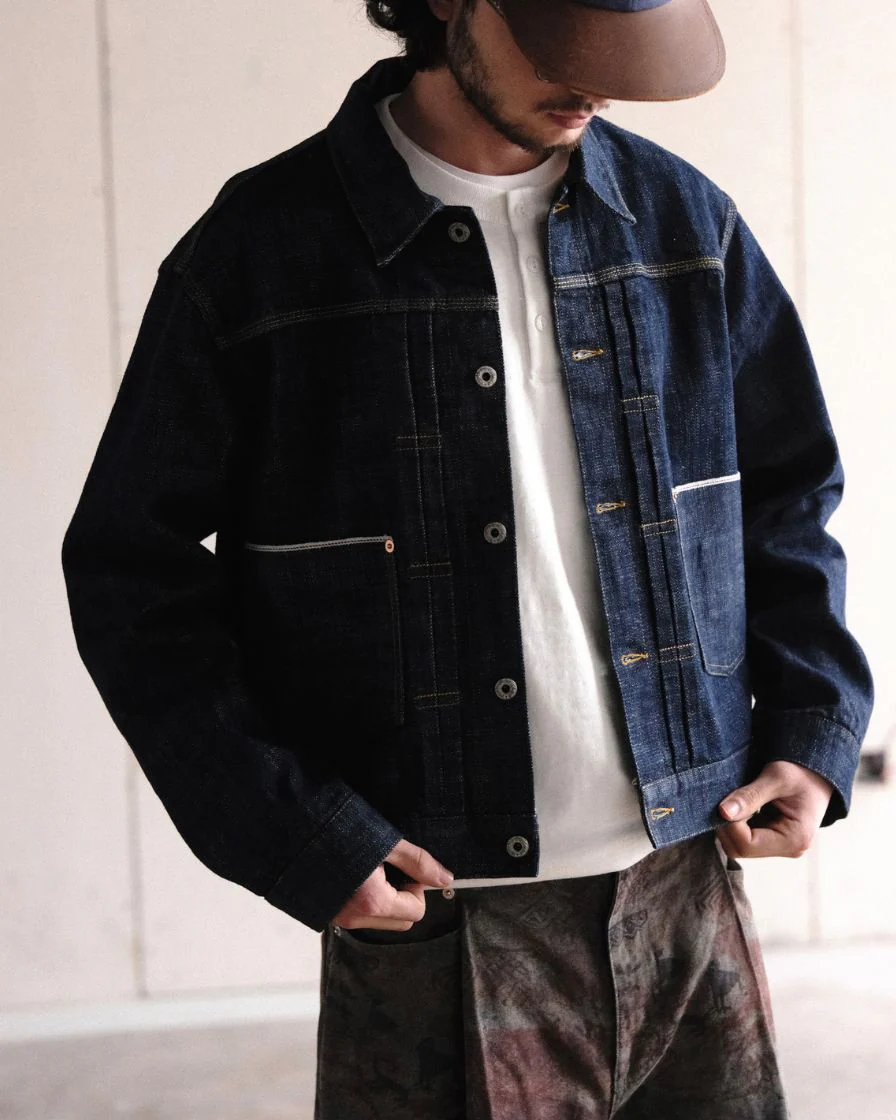 Slubby Raw Selvedge Denim Type-II Jacket - Image 3