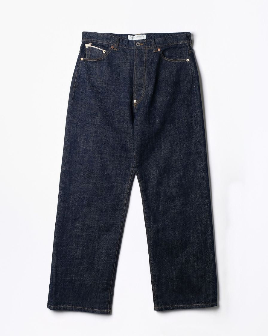 14.5oz Slubby Red-line Selvedge Raw Denim Jeans - Image 9
