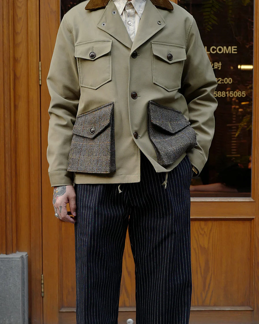 Spliced Outdoor Hunting Jacket - Image 5