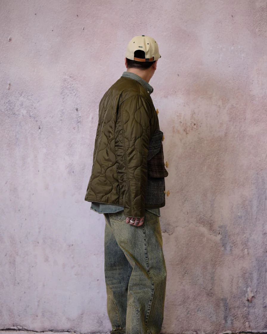 Spliced Tweed M-65 Liner Jacket - Image 4