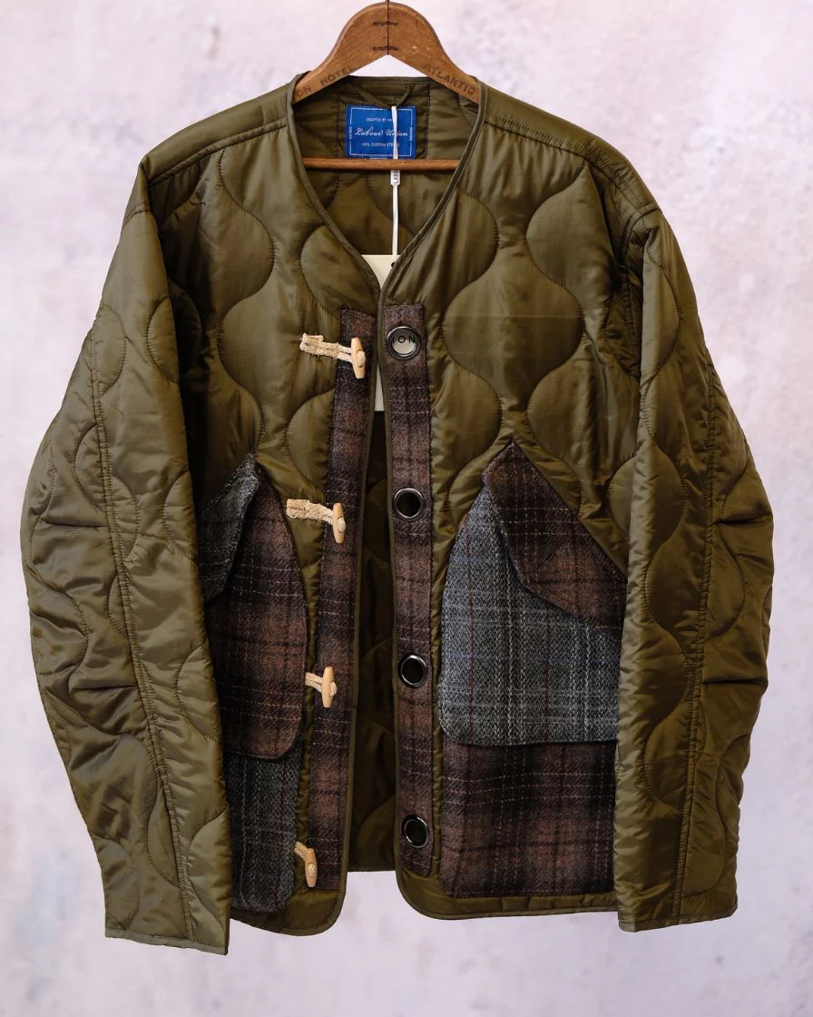 Spliced Tweed M-65 Liner Jacket - Image 5