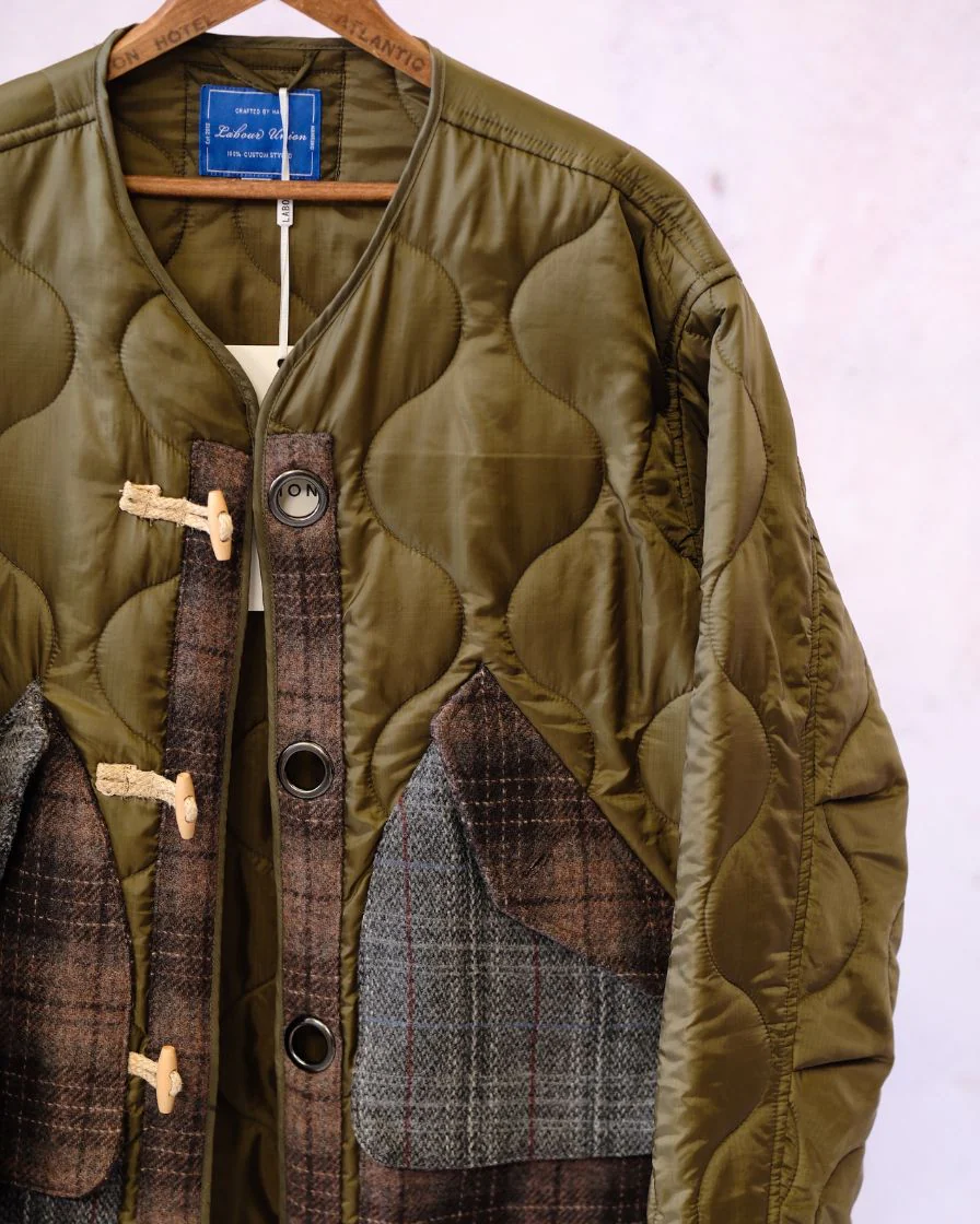 Spliced Tweed M-65 Liner Jacket - Image 7