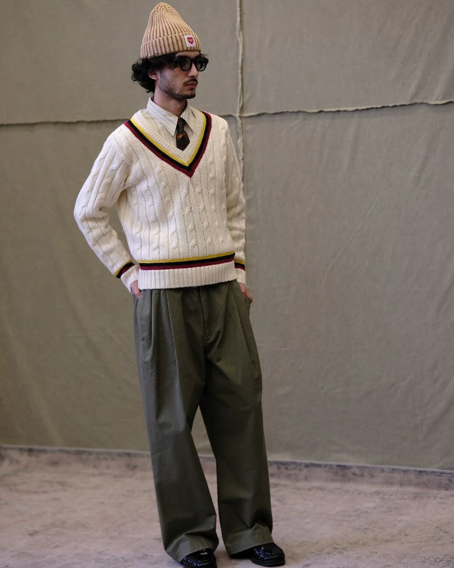 Strapped Pleated Chino Pima Cotton - Image 13