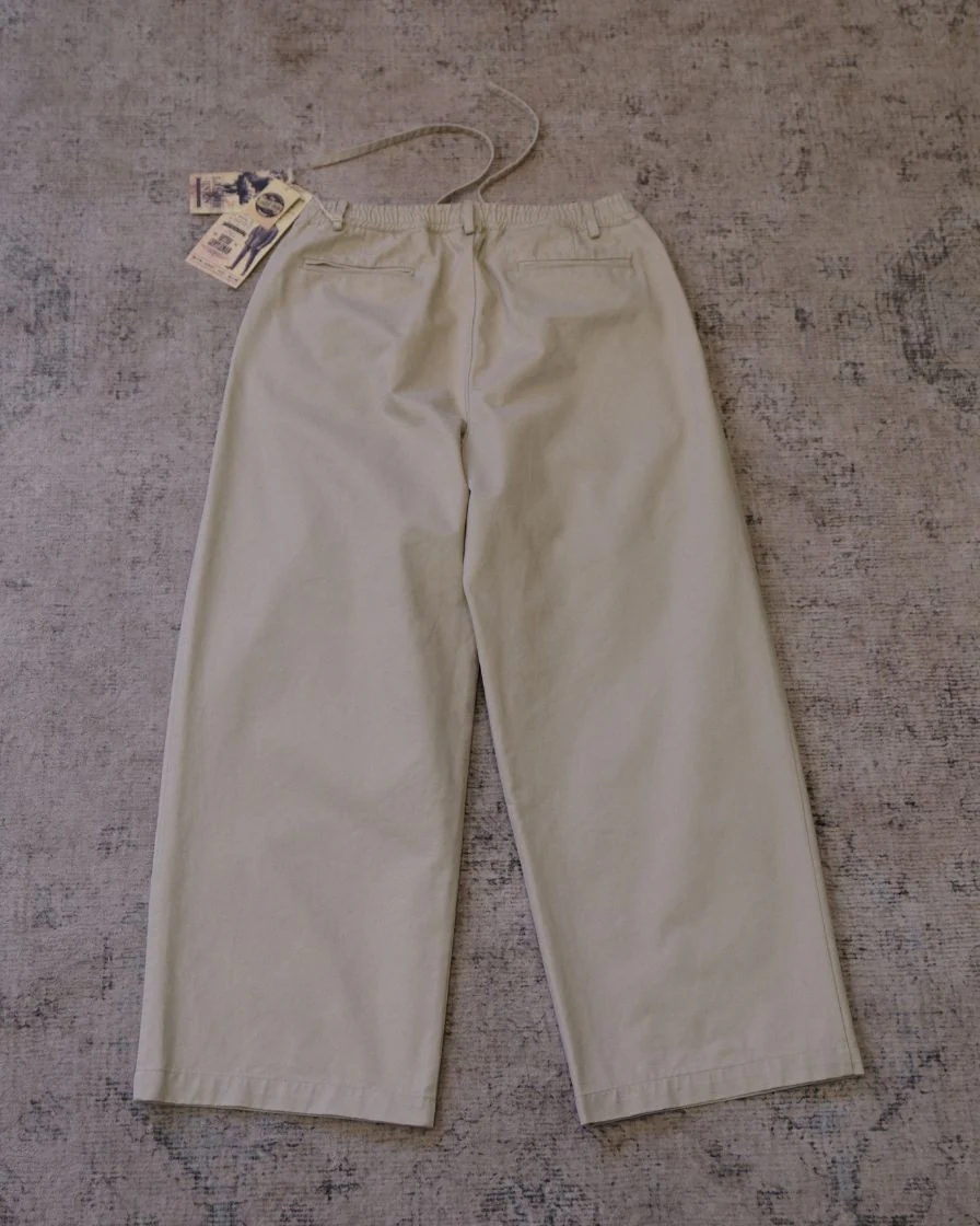 Strapped Pleated Chino Pima Cotton - Image 6