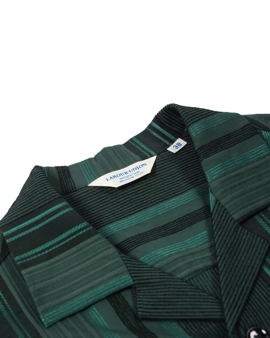 Striped Guayabera Shirt - Image 9