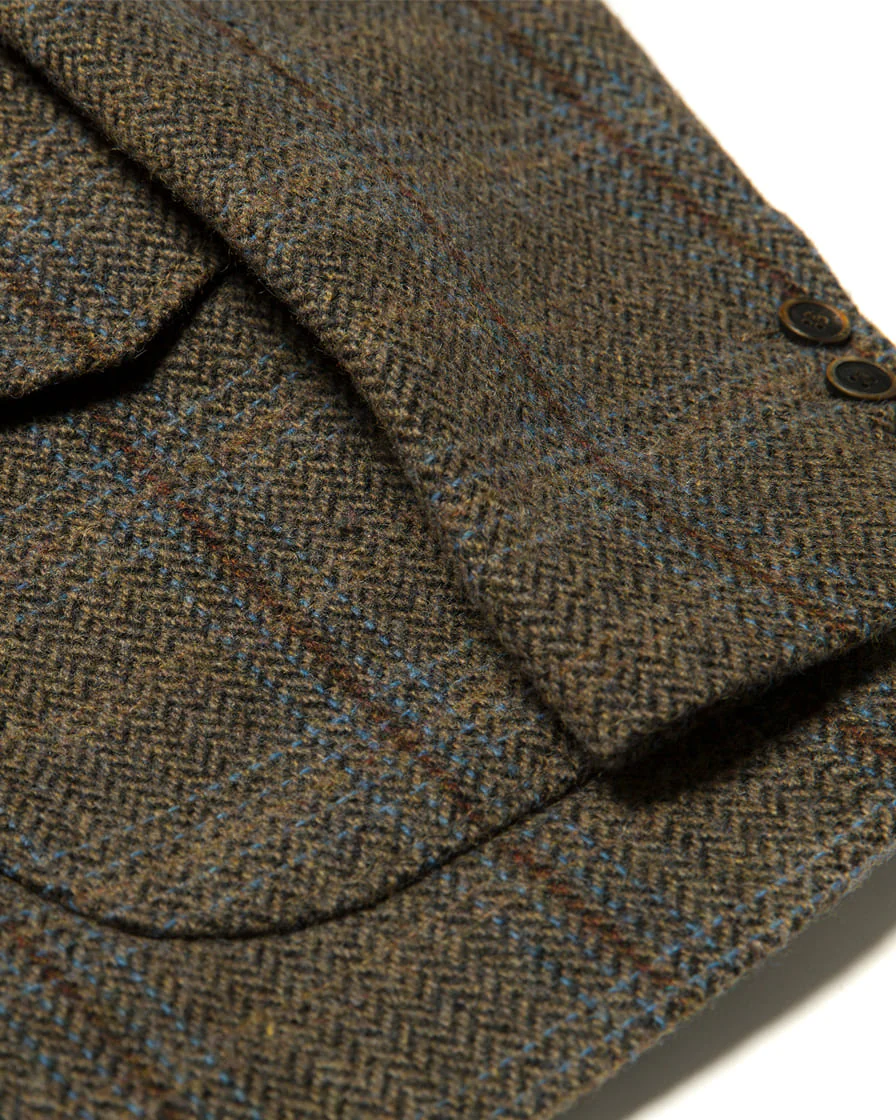 Tartan Shooting Blazer Grey - Image 6