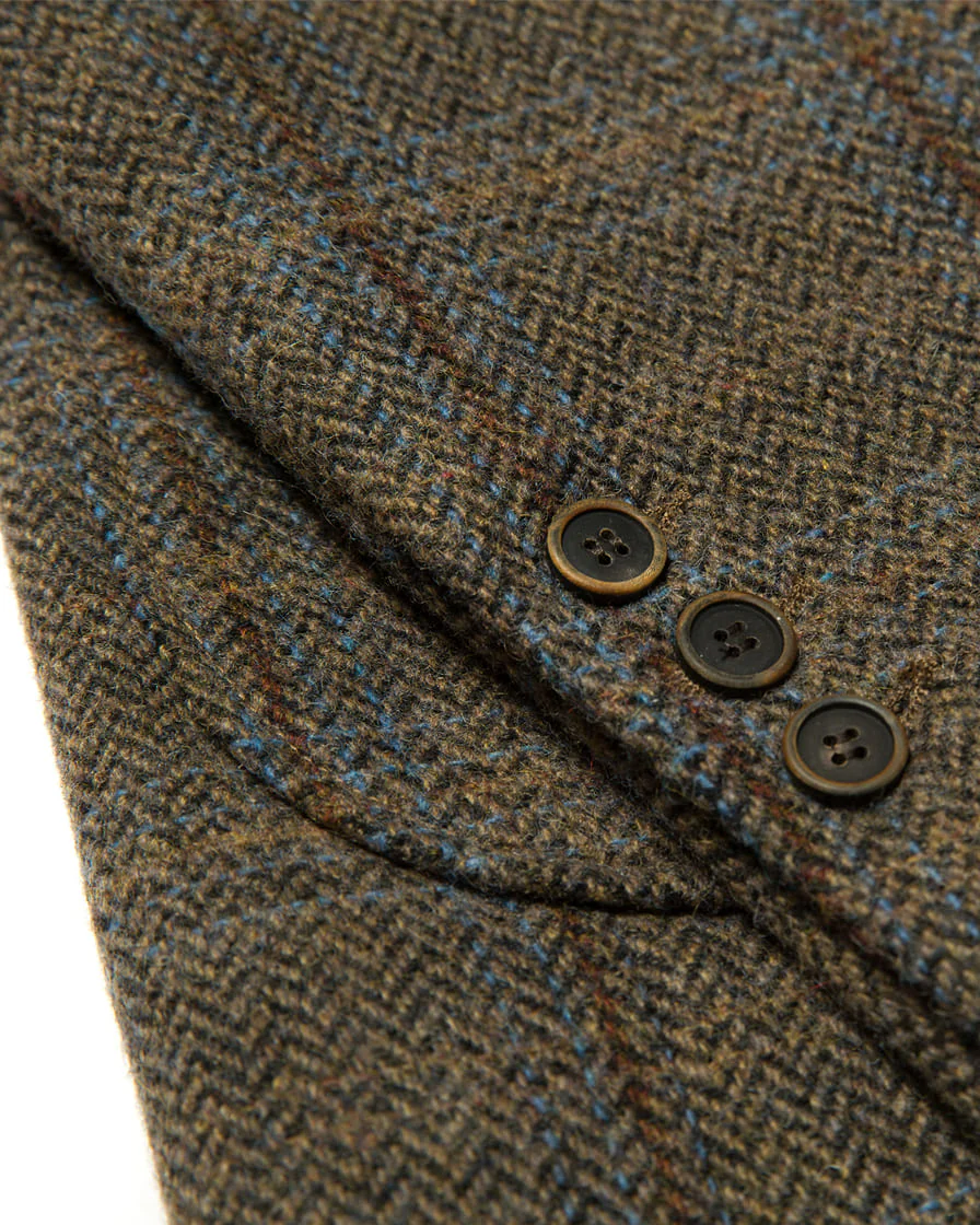 Tartan Shooting Blazer Grey - Image 7