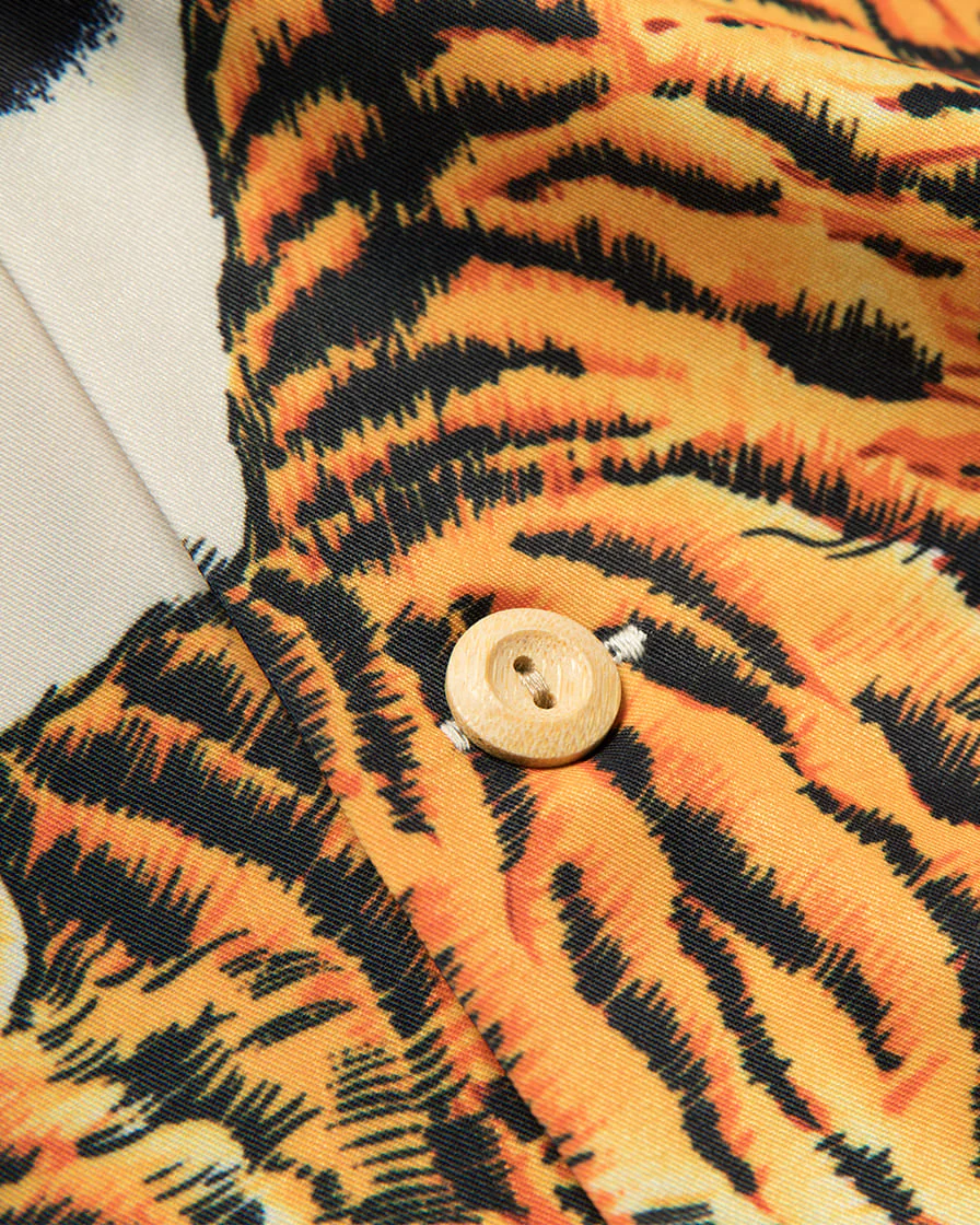 Tiger painting Hawaiian Shirt - Image 6