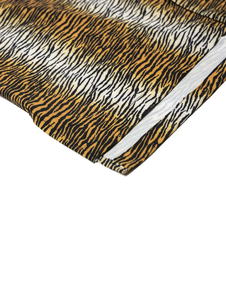 Tiger Pattern Printed Aloha Shirt - Image 8