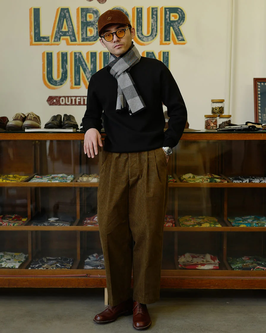 Two Tack Trousers Jacquad Corduroy - Image 4