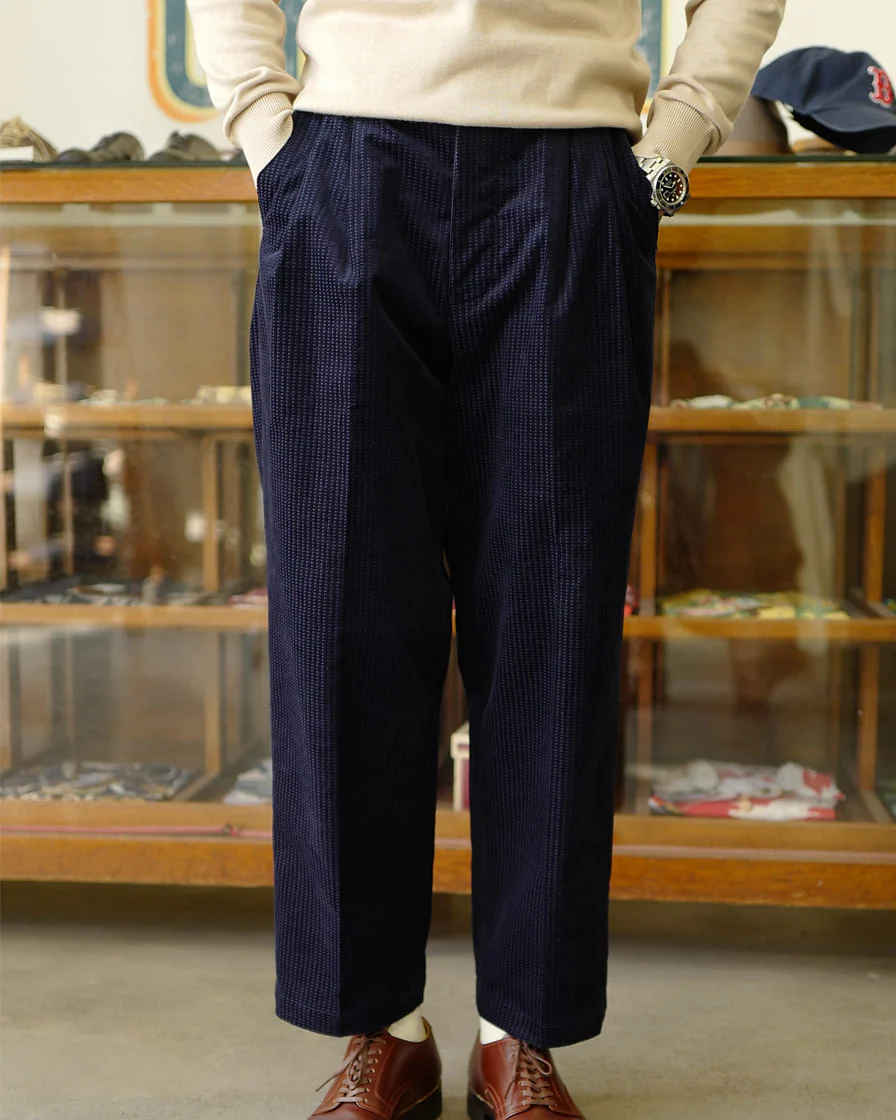 Two Tack Trousers Jacquad Corduroy - Image 6