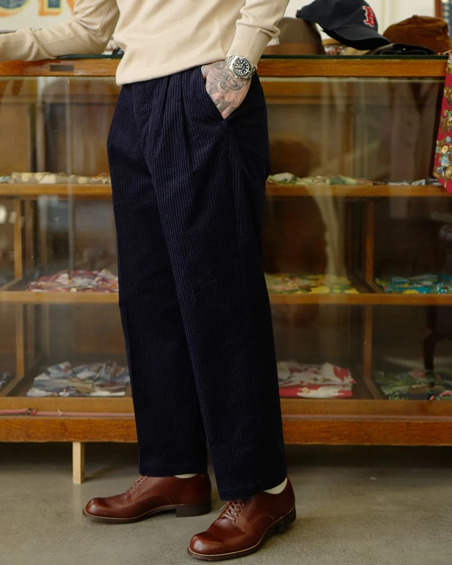 Two Tack Trousers Jacquad Corduroy - Image 7