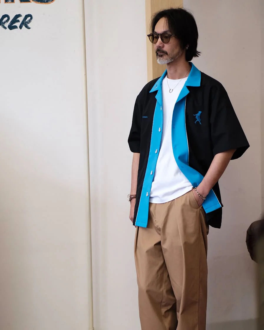 Two Tone Bowling Shirt - Image 3
