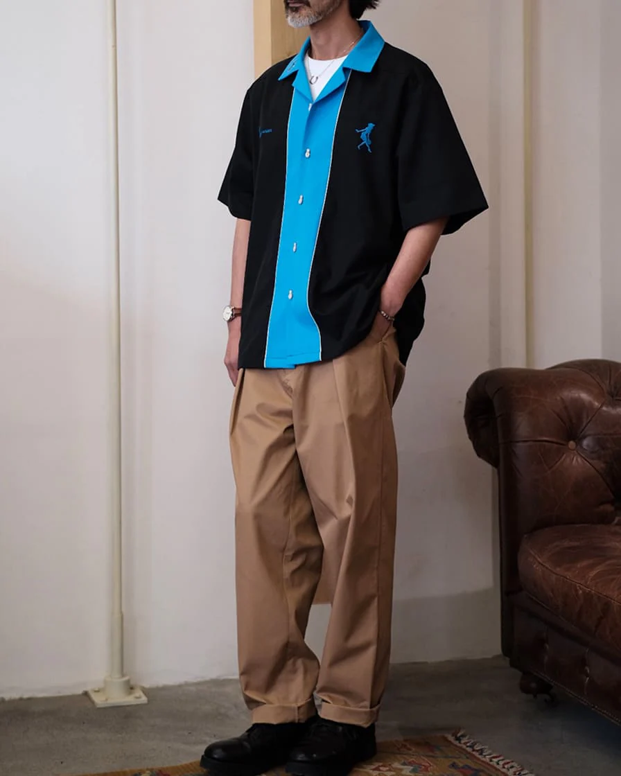 Two Tone Bowling Shirt - Image 6