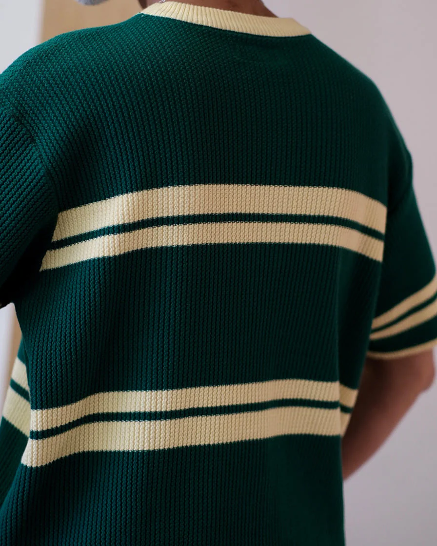 Two Tone Knitted Tee - Image 5