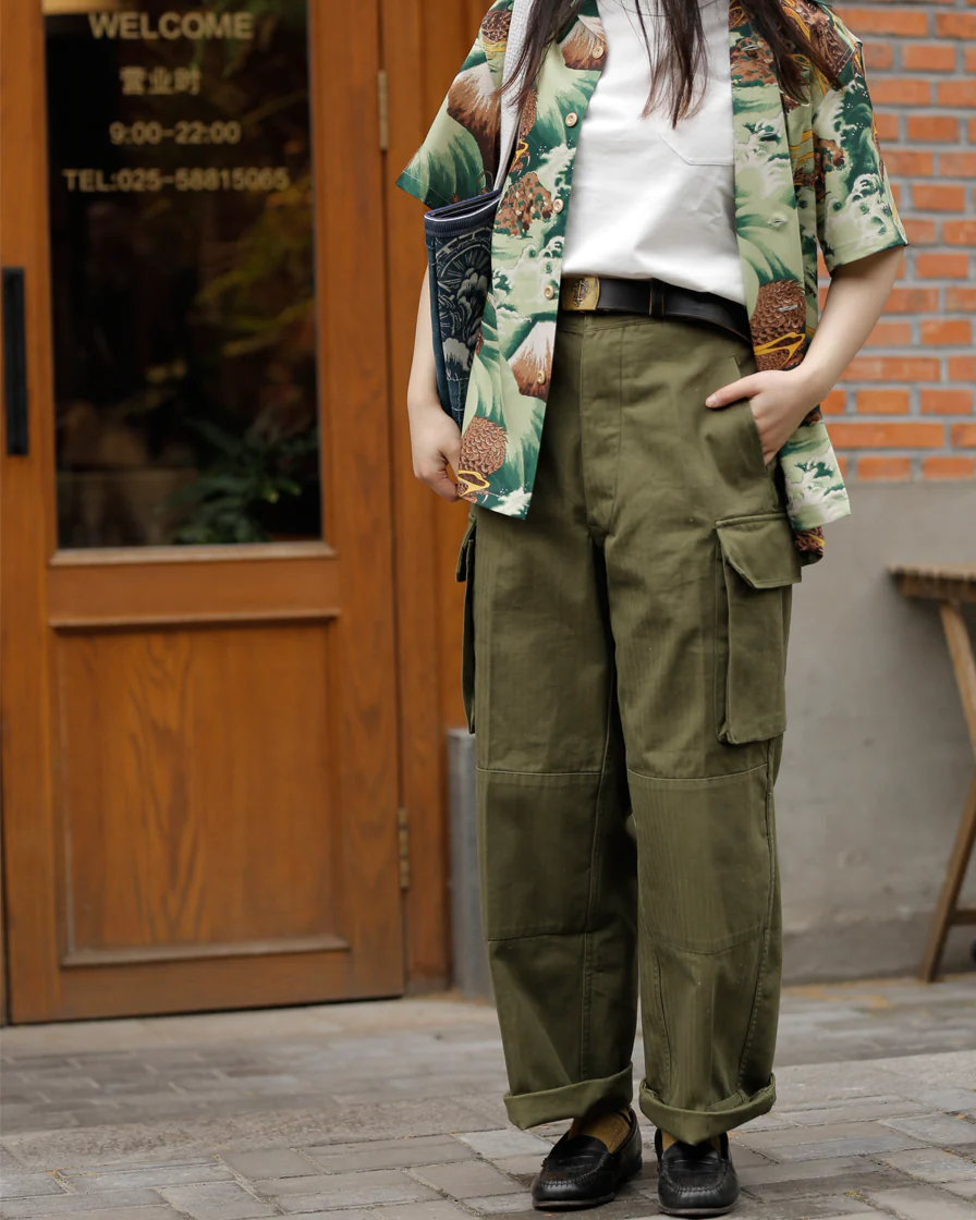 Ukiyo-e Mountain Falcon Aloha Shirt - Image 7
