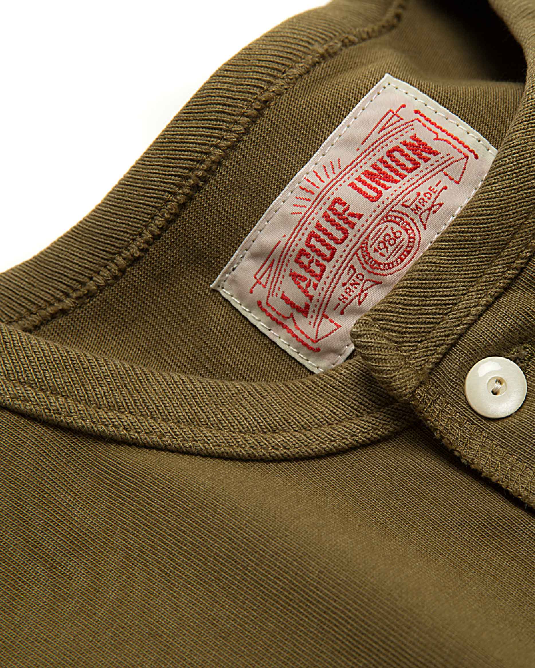US Solid Color Henley Tee - Image 6