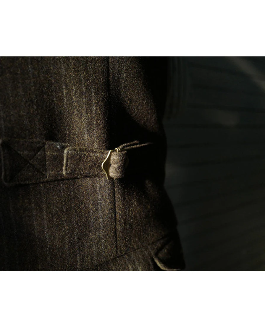Ambassador Three-Pieces-Suit Waistcoat-Brown - Image 4