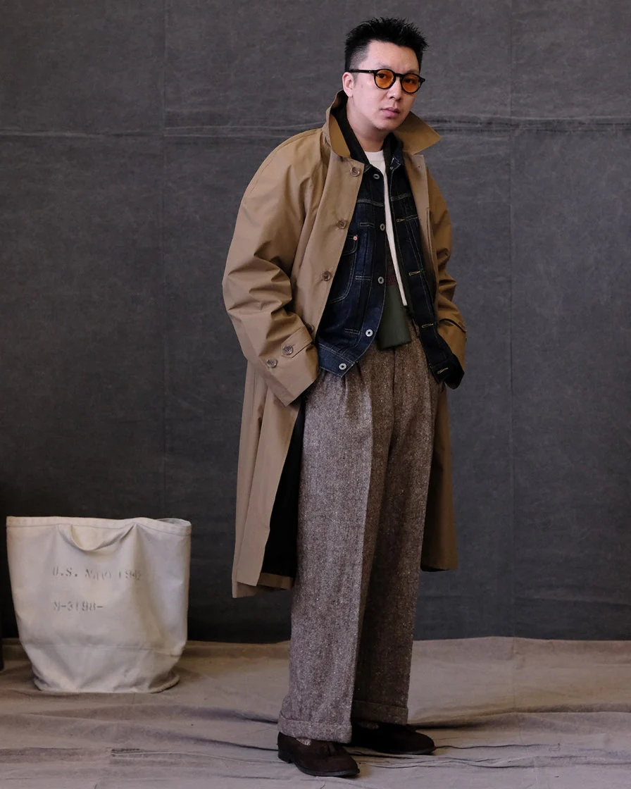 Water Repellent Balmacaan Overcoat - Image 10