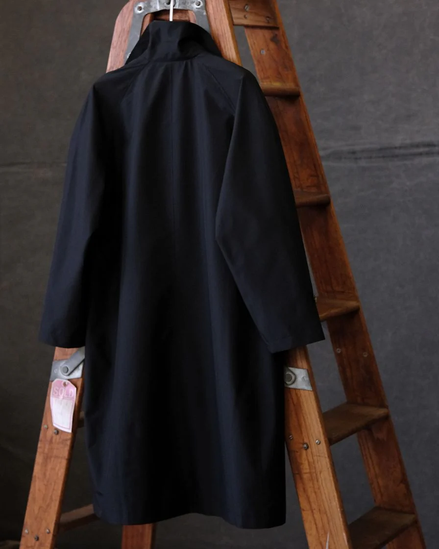 Water Repellent Balmacaan Overcoat - Image 5