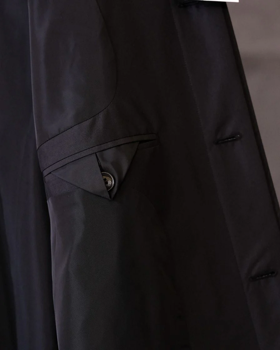 Water Repellent Balmacaan Overcoat - Image 6