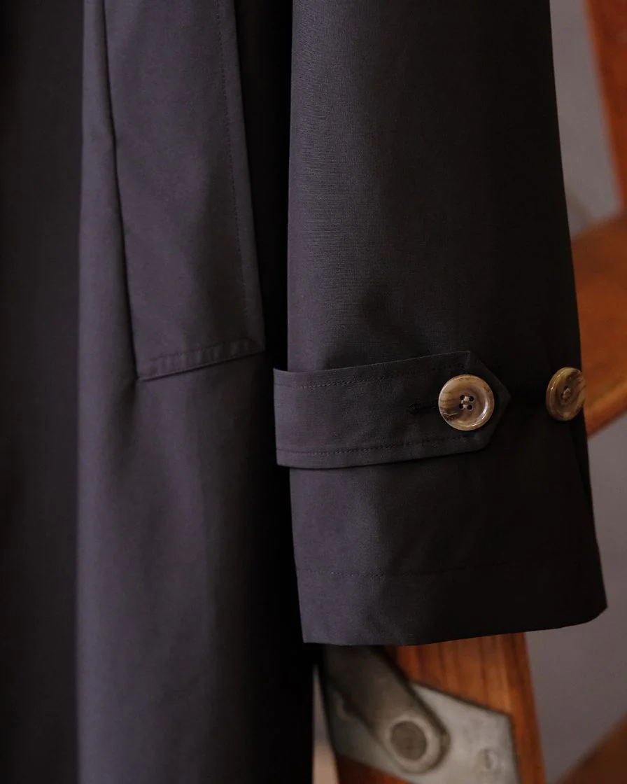 Water Repellent Balmacaan Overcoat - Image 8