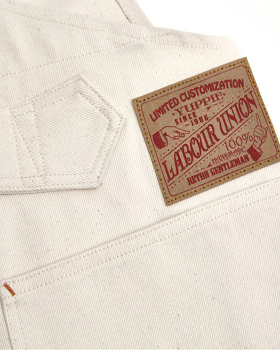 Double Front Cotton Duck Dungarees - Image 5