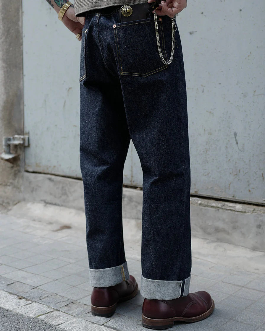 Blue-Collar Workwear Denim Jeans - Image 5