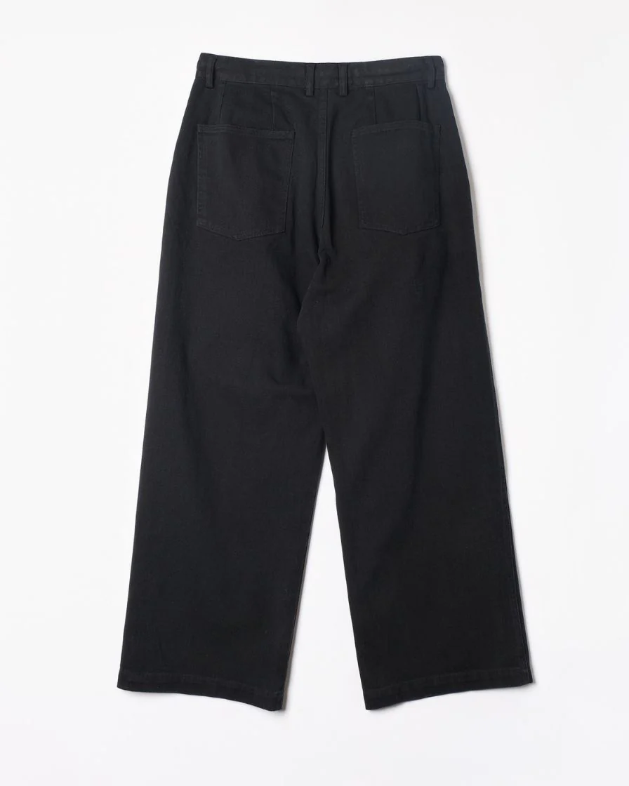 Wide-leg Pleated Twill Trouser - Image 8