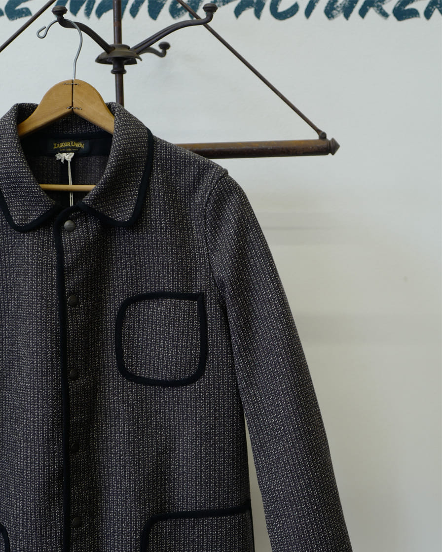 Wool Blend Three Pockets Chore Jacket - Image 6