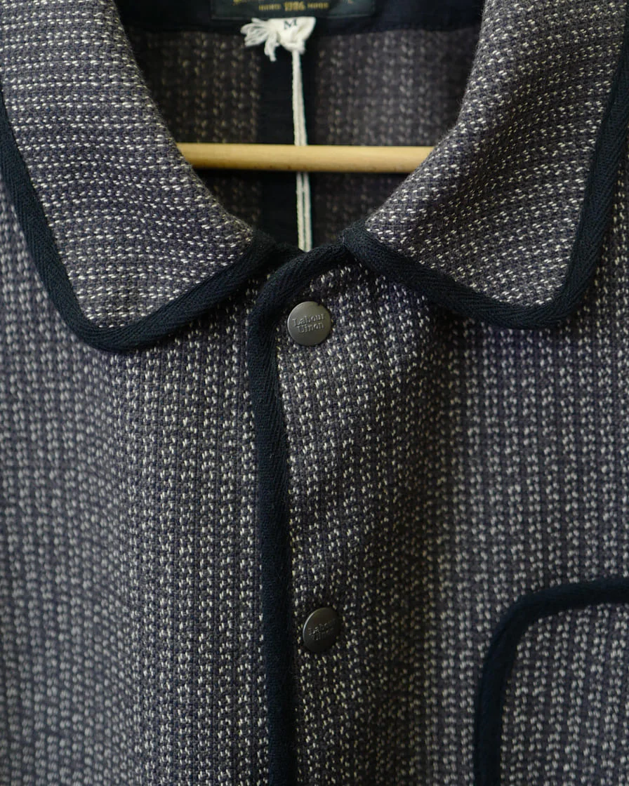 Wool Blend Three Pockets Chore Jacket - Image 7