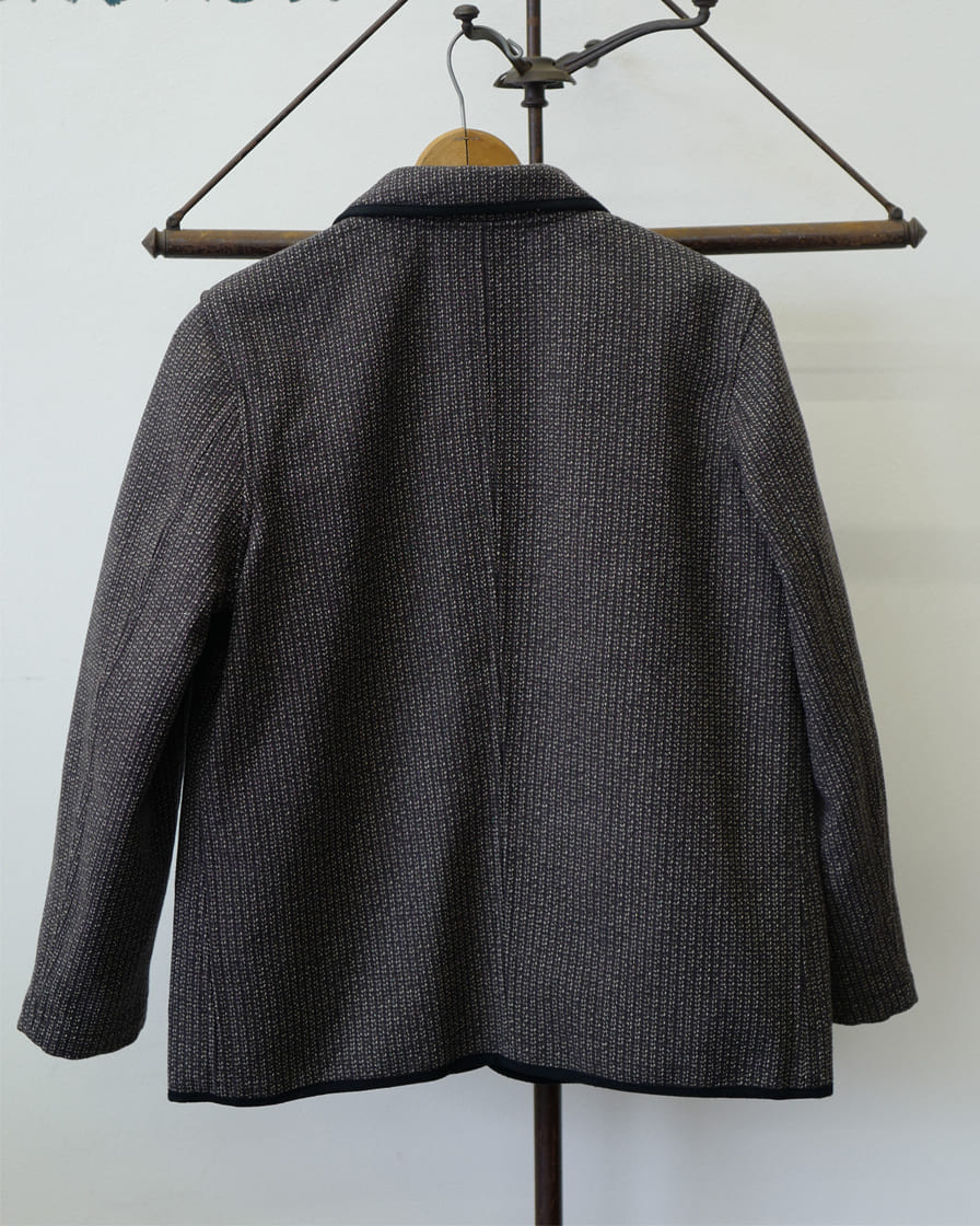 Wool Blend Three Pockets Chore Jacket - Image 8