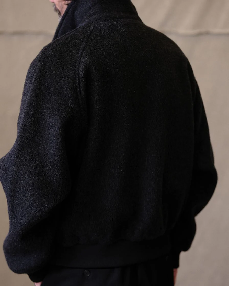Wool bomber jacket fireman clasp - Image 5