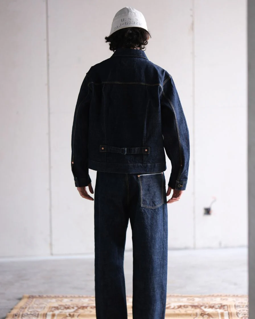 'Work Blue' - Selvedge Raw Denim Type-II Jacket - Image 4