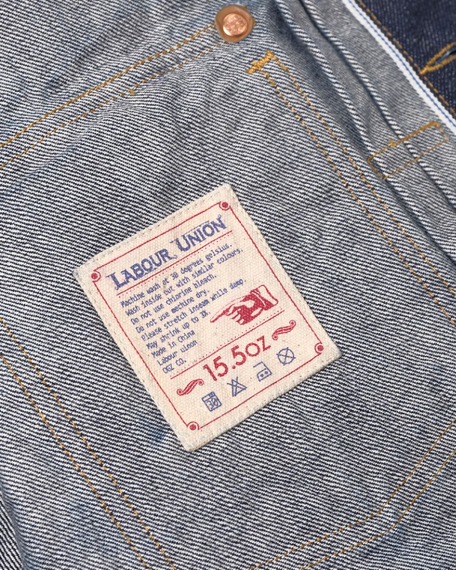 'Work Blue' - Selvedge Raw Denim Type-II Jacket - Image 6