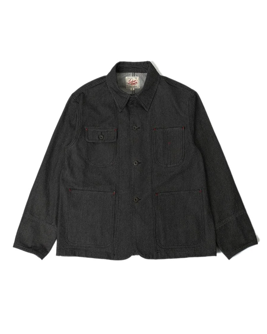 French Chore Denim Jacket - 'Work Blues' - Image 6