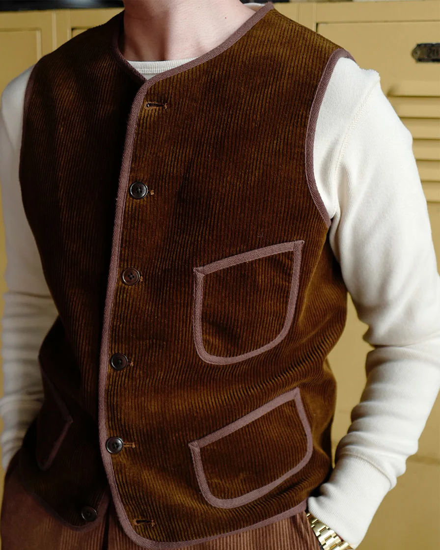 Workwear Corduroy Vest - Image 3