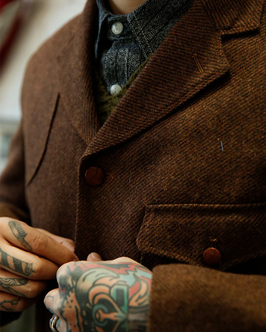 WWII Bread Pocket Shooting Jacket - Image 6